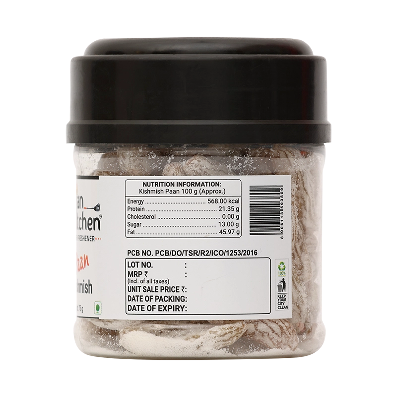 Indian Kitchen Paan Kishmish 75g (Pack of 2) - Indian Kitchen
